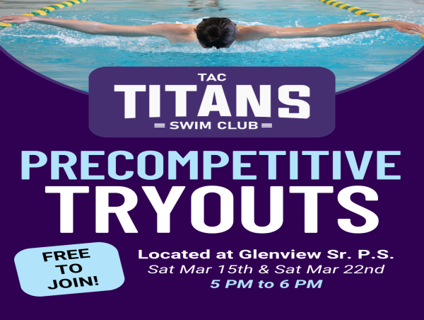  TAC Aquatics Announces Free Tryouts for TAC Titans Pre-Competitive Swim Team 