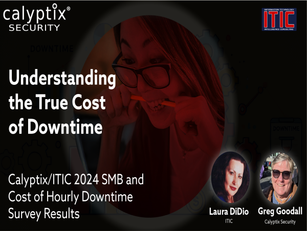 Calyptix and ITIC 2025 SMB Security Survey: 86% Cite Breaches as Top Threat, 49% Boost Security Budgets