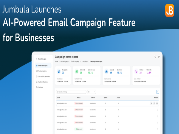  Jumbula to Release Next-Generation Email Campaign with AI-Powered Capabilities 