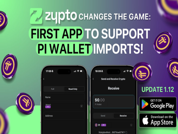 Zypto Expands Crypto Payments With Reloadable Virtual VISA Cards and Pi Network Integration