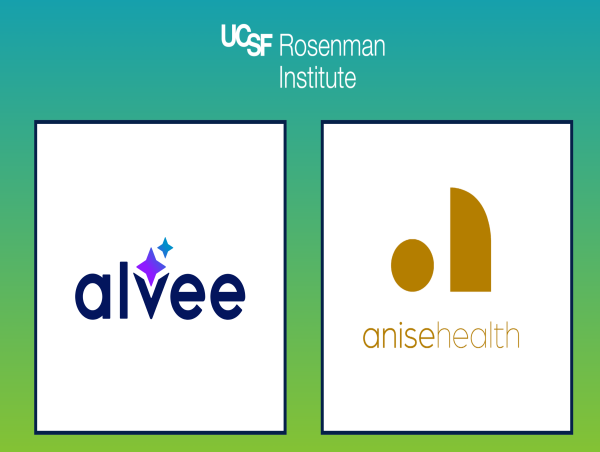  UCSF Rosenman Institute and Partners Award $100,000 to Groundbreaking Healthcare Startups 