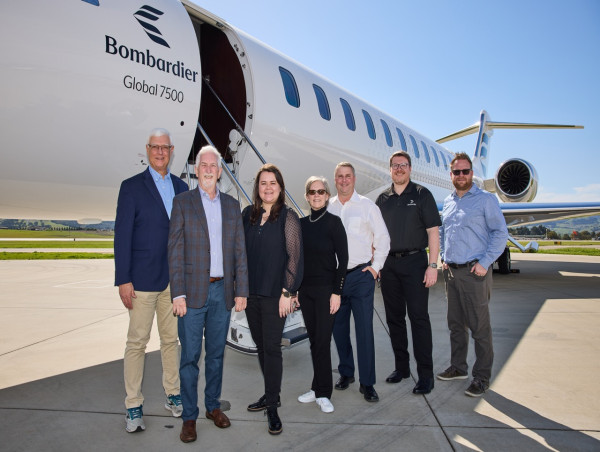  ACI Jet Supports Bombardier Global 7500 Jet’s 100th Speed Record with Historic Transatlantic Flight 