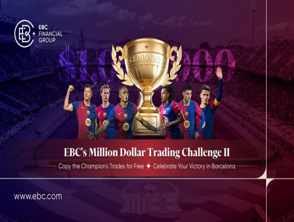  EBC Financial Group Launches Second Million Dollar Trading Challenge with USD $1 Million Prize 