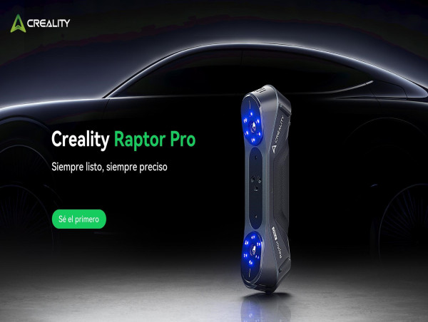  Breaking New Ground: Creality Raptor Pro 3D Scanner Delivers Unmatched Speed, Accuracy, and Versatility 