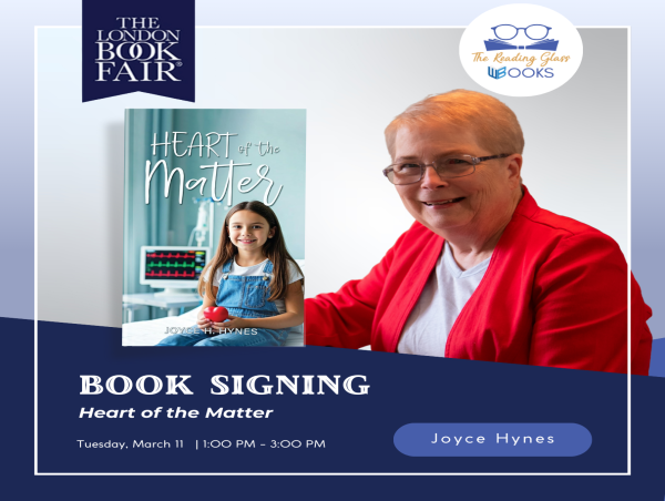  Meet Author Joyce Hynes at the London Book Fair for an Inspiring Book Signing Event 