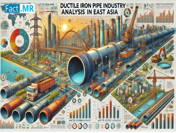  Ductile Iron Pipe Industry Analysis in East Asia are Expected to Reach US$ 5.14 Billion by 2034 | Fact.MR Report 