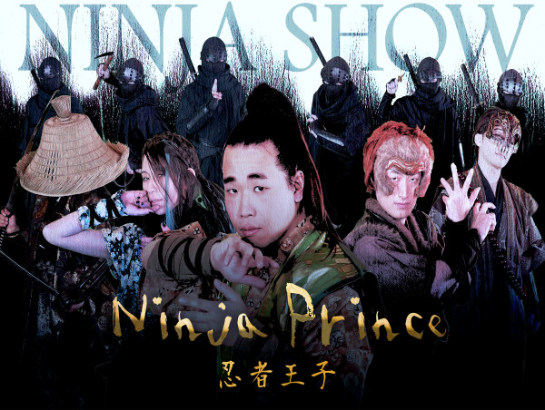  Ninja Show for Tourists in Namba, Osaka, Japan Regular performances of ‘Ninja Prince’ will begin on April 2 (Wed.) 