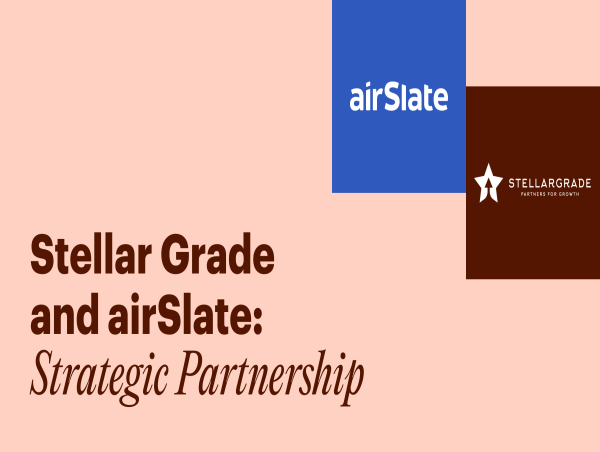  airSlate and StellarGrade Partner to Empower Netsuite Users with Smarter Document Workflows 