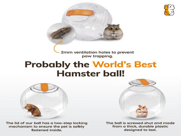  Happy Habitats Secures Patent for Revolutionary Small Pet Exercise Ball: The Roam 