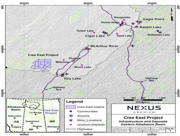 Nexus Uranium Provides Interim Drill Results from Cree East Project