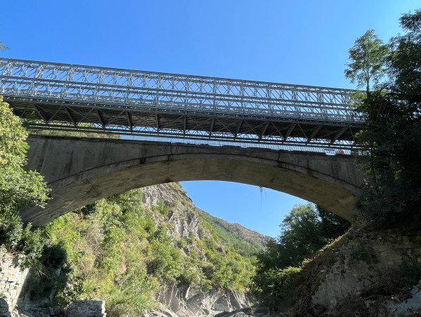  Un ponte Acrow garantirà il transito veicolare durante i lavori di risanamento del ponte sul Santerno in Toscana 