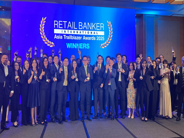 Winners announced at the RBI Asia Trailblazer Awards 2025, celebrating excellence in retail banking