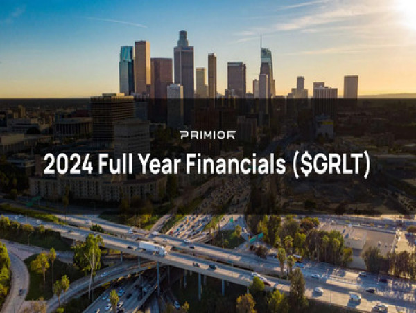  Primior Holdings Inc. (GRLT) Reports $2.67M Revenue, $29.37M in Assets, and 425% EBITDA Growth for 2024 