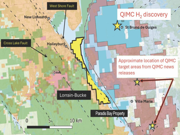  Record Resources Clarifies Lorrain-Bucke Option at Lac Temiskaming 