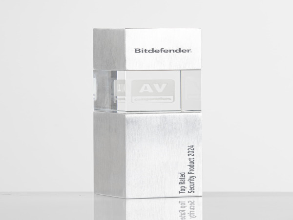 AV-Comparatives Awards 2024 for Bitdefender