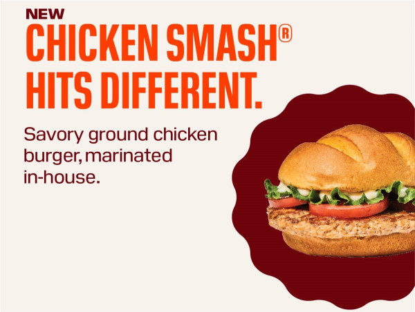 RedBird Farms and Smashburger® Announce Nationwide Partnership to Launch the Chicken Smash®