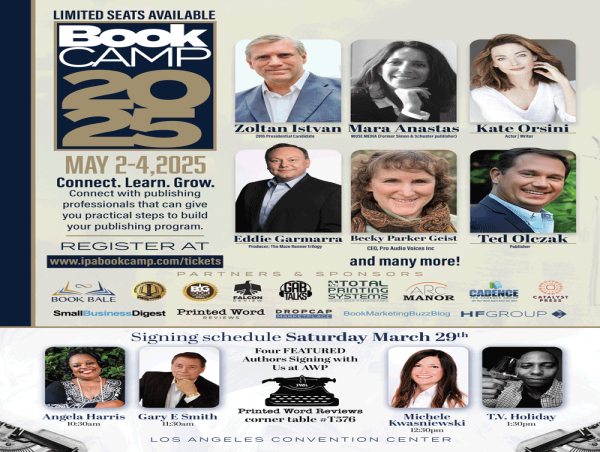 BookCAMP 2025: The Trade Show for Independent Authors and Publishers