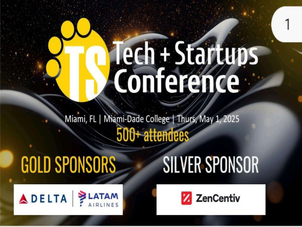 1st Annual Tech + Startups Community Conference to Ignite Miami on May 1, 2025