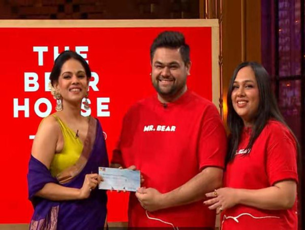  The Bear House Secures Rs. 3 Crore Investment Deal from Namita Thapar on Shark Tank India 