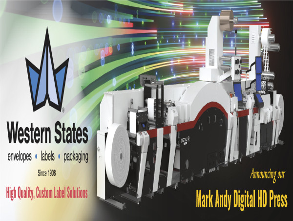  Western States Envelope & Label Announces Acquisition of The Mark Andy Digital HD Label Press 