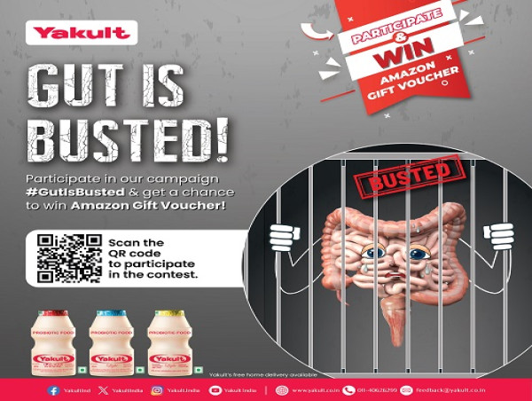  Iconic Probiotic Brand Yakult Launches #GutIsBusted, A Quirky Social Media Awareness Campaign on Healthy Gut 