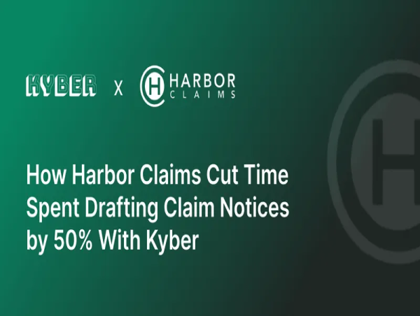 Harbor Claims Reduces Manual Claim Notice Drafting by 50% through Partnership with Kyber