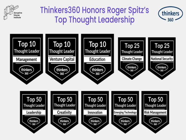 Roger Spitz Named a Top 10 Global Management Thought Leader by Thinkers360