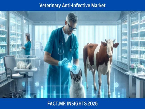 Veterinary Anti-Infective Industry to Expand at 4% CAGR, Valued at US$ 7.47 Billion by 2034