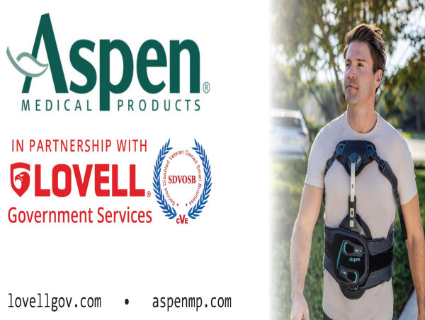 Aspen Medical Products and Lovell Unite to Enhance Access to Pain Therapy for Veterans and Military Healthcare Systems