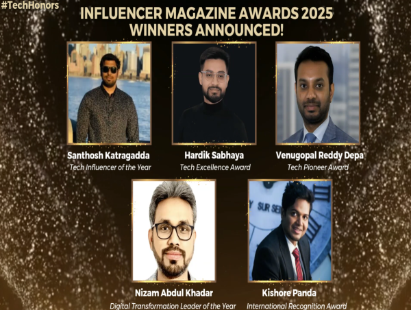 Winners Announced: Influencer Magazine Awards 2025 Honors Global Tech Leaders and Changemakers Across Industries