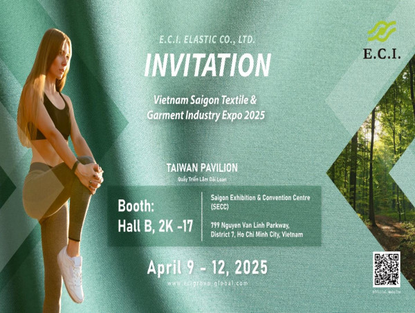 ECI Elastic Showcases Sustainable Textile Innovations at SaigonTex 2025
