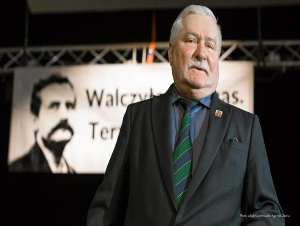  Lech Wałęsa To Address World News Media Congress In Kraków. 
