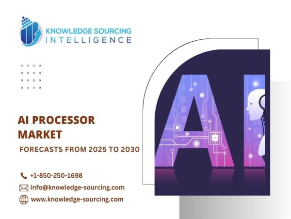  Artificial Intelligence (AI) Processor Market projected to achieve a CAGR of 17.46% to reach US$60.911 billion by 2030 