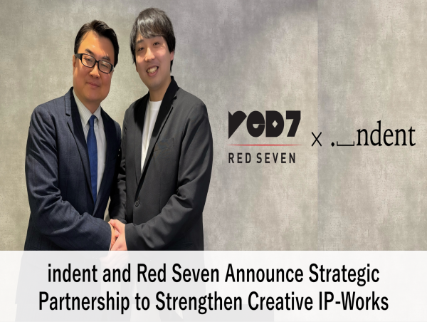  indent and Red Seven Announce Strategic Partnership to Strengthen Creative IP-Works 