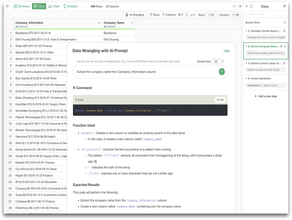 Exploratory Launches AI Prompt based Data Wrangling Ushering in a New Era of Natural Language-Driven Data Transformation