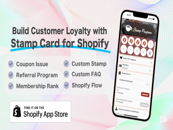  Shopify Merchants Can Offer Stamp Loyalty with MF Stamp — Available Now in the Shopify App Store 
