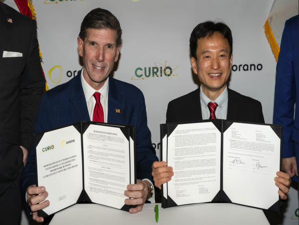Orano and Curio Forge Strategic Partnership to Advance Nuclear Fuel Cycle Sustainability