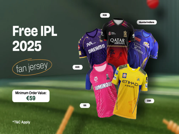  Dookan Announces Free IPL 2025 Fan Jerseys with Orders Over €59 Throughout the Season 