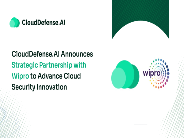 CloudDefense.AI Announces Strategic Partnership with Wipro to Advance Cloud Security Innovation