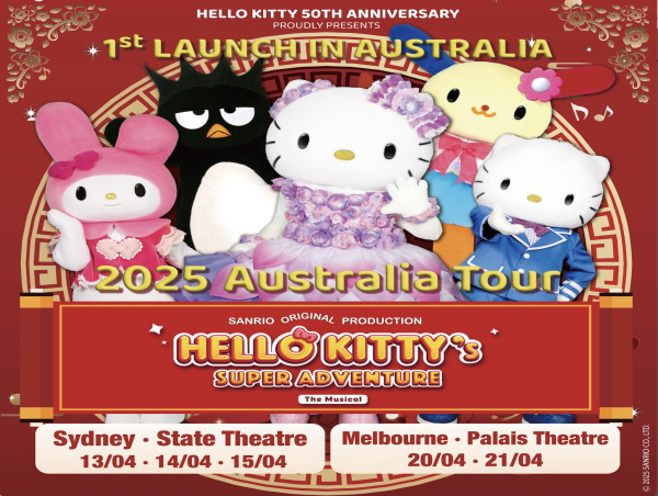 Hello Kitty Super Adventure The Musical Dazzles Sydney in Historic Australian Premiere