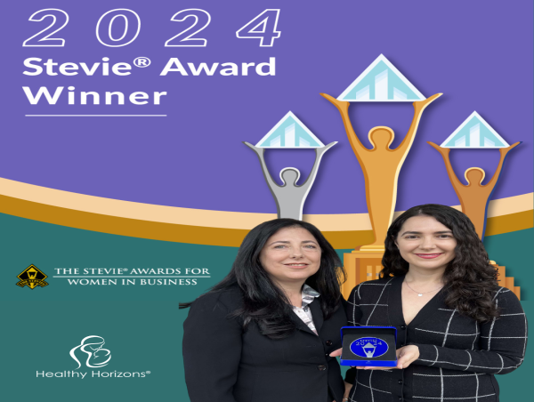 Healthy Horizons CEO and COO Recognized for Maternal Health and STEM Advocacy with Stevie® Awards