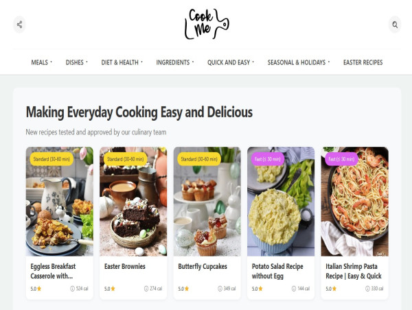Cook.me Launches with a Library of Budget-Conscious, Chef-Tested Recipes