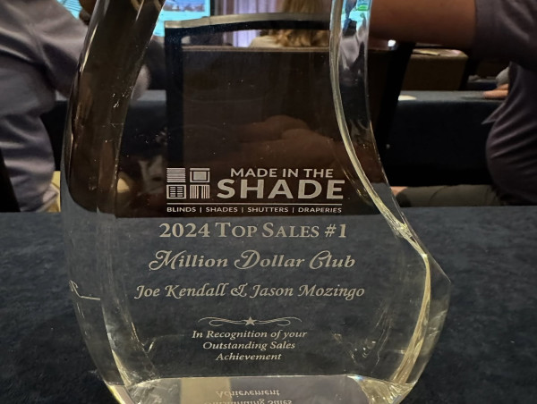 Made in the Shade Eastern Shore Wins Top Sales MITS Franchise Award