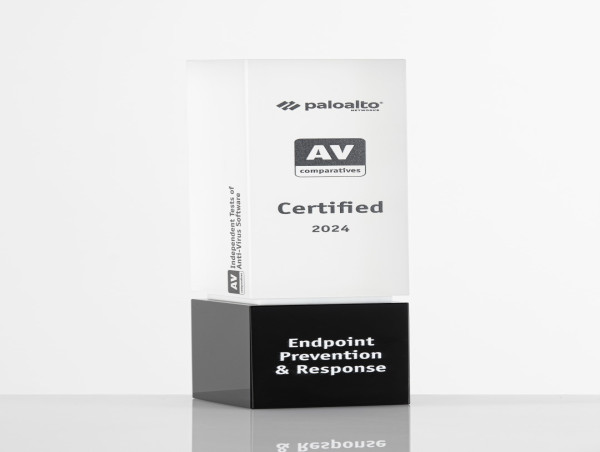  AV-Comparatives Awards 2024 for Palo Alto Networks 