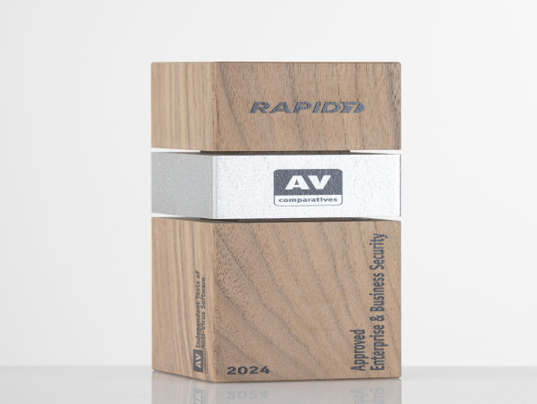 AV-Comparatives Awards 2024 for Rapid7