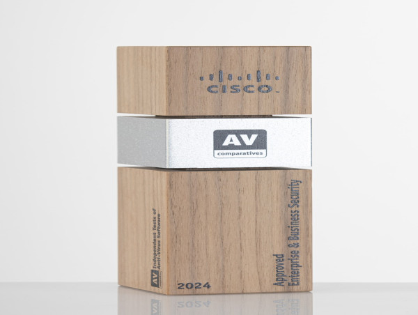 AV-Comparatives Awards 2024 for CISCO