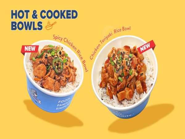 Uncle Sharkii Poke Bar Rolls Out Spicy Chicken Rice Bowl and Chicken Teriyaki Rice Bowl with LEE KUM KEE® Teriyaki Glaze