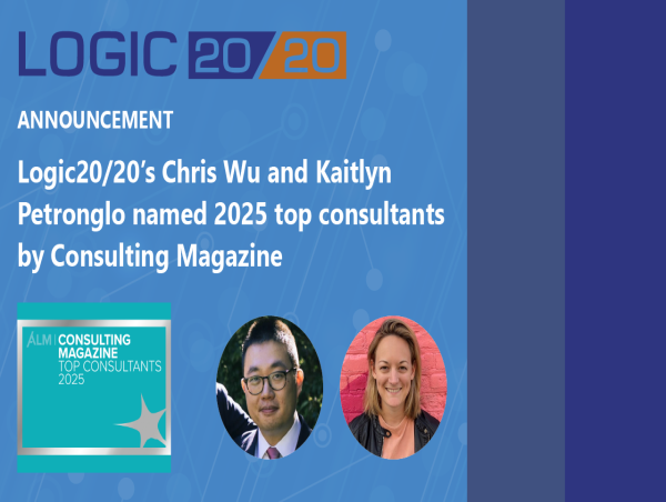  Consulting Magazine honors two Logic20/20 leaders as top consultants of 2025 