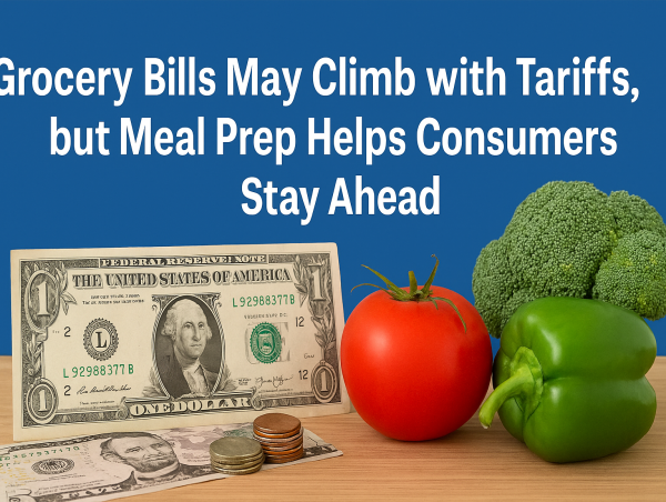  Consumers Turn to Meal Planning as Food Prices Rise Amid Tariff Uncertainty 