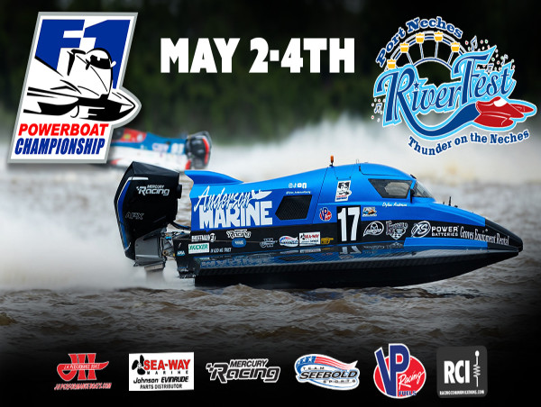 Port Neches RiverFest 2025 April 30 - May 4 Five Days of Nonstop Fun, Food, Music & some of the Fastest Boats on Water